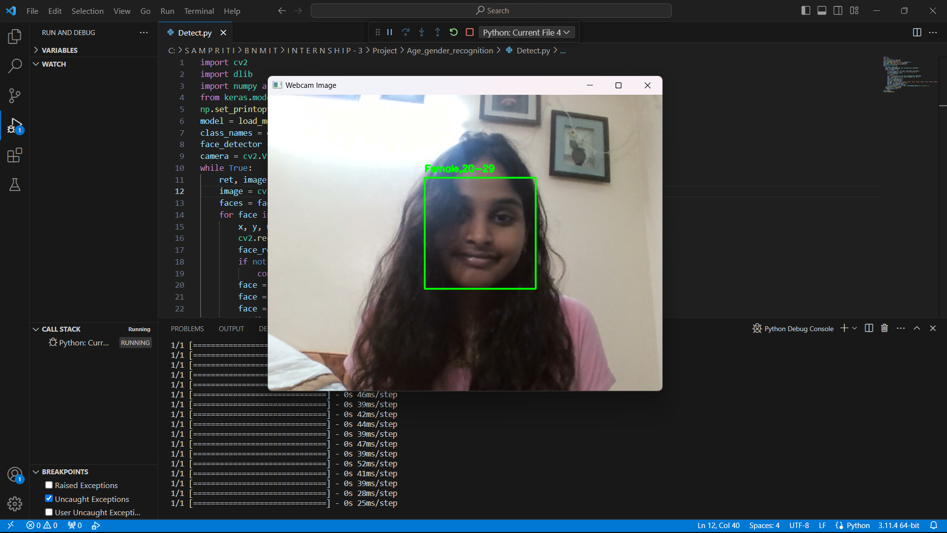 Age and Gender Detection