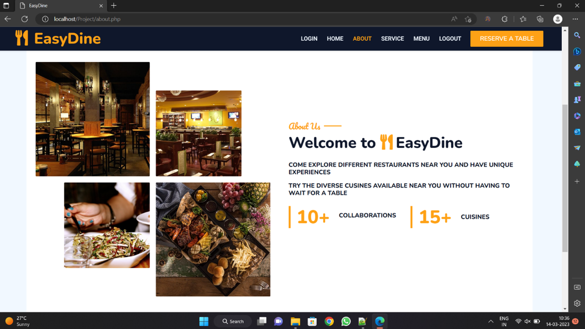 Restaurant Reservation System